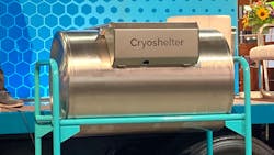 Hexagon will use Cryoshelter’s existing LNG technology and production capability to further develop liquid-hydrogen solutions for heavy-duty transport. Hexagon will use Cryoshelter’s existing LNG technology and production capability to further develop liquid-hydrogen solutions for heavy-duty transport.