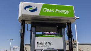 Natural Gas filling station in Las Vegas 2017