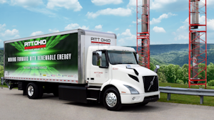 Pitt Ohio announced the addition of two Class 7 Volvo VNR Electric box trucks to its Cleveland LTL freight shipping fleet.