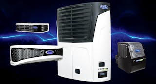 The eCool refrigerated trailer system powered by ConMet eMobility creates its own power using energy recovery and storage to operate an all-electric Vector trailer refrigeration unit.
