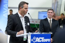Shell VP Daniel Silva at ACT Expo 2022. Shell VP Daniel Silva at ACT Expo 2022.