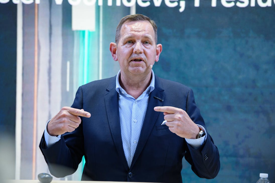 Peter Voorhoeve, president of Volvo Trucks North America Peter Voorhoeve, president of Volvo Trucks North America