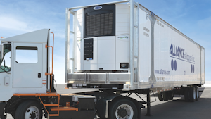 Alliance Shippers Container Refrigerated By Carrier Transicold Vector With Solar