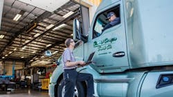 Central Oregon Truck Co. has a deli where truckers and staff can meet and exchange ideas. Central Oregon Truck Co. has a deli where truckers and staff can meet and exchange ideas.