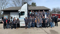 Meijer donates heavy-duty equipment to trade schools in Michigan and Ohio and works with students to help create future fleet technicians.