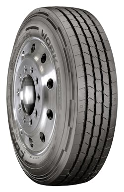 The Cooper Work Series All-Steel All-Position tire is engineered for regional pickup-and-delivery applications and optimized for final-mile delivery.