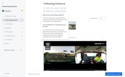 With Samsara's In-Cab Nudges, drivers are given the opportunity to self-correct risky behavior after receiving an in-cab alert, before a manager is notified. With Samsara's In-Cab Nudges, drivers are given the opportunity to self-correct risky behavior after receiving an in-cab alert, before a manager is notified.