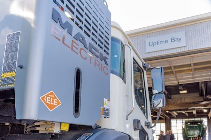 Mack Trucks dealer Ballard Truck Center in Tewksbury, Massachusetts, is now a Certified Electric Vehicle Dealer and is equipped to service and support the Mack LR Electric.