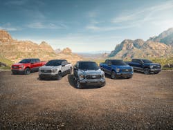 To celebrate 75 years of F-Series trucks, Ford plans the 2023 F-150 Heritage Edition, a modern take on the 1970s and ’80s two-tone exterior paint offerings, featuring the classic F-Series style combined with modern F-150 offerings. To celebrate 75 years of F-Series trucks, Ford plans the 2023 F-150 Heritage Edition, a modern take on the 1970s and ’80s two-tone exterior paint offerings, featuring the classic F-Series style combined with modern F-150 offerings.