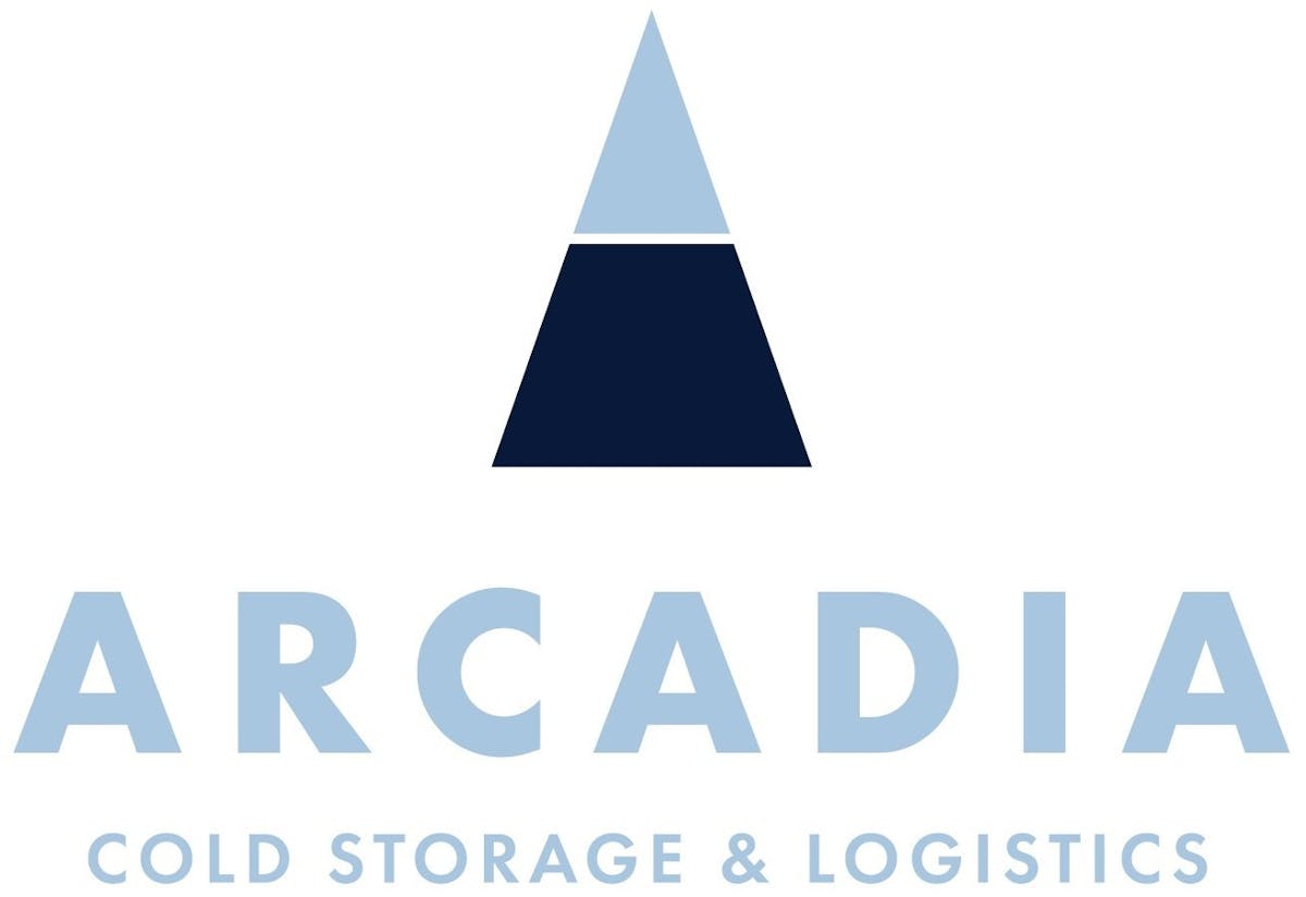 Arcadia Cold Storage And Logistics Logo Blue 01 Logo