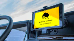 Drivewyze sever weather alerts