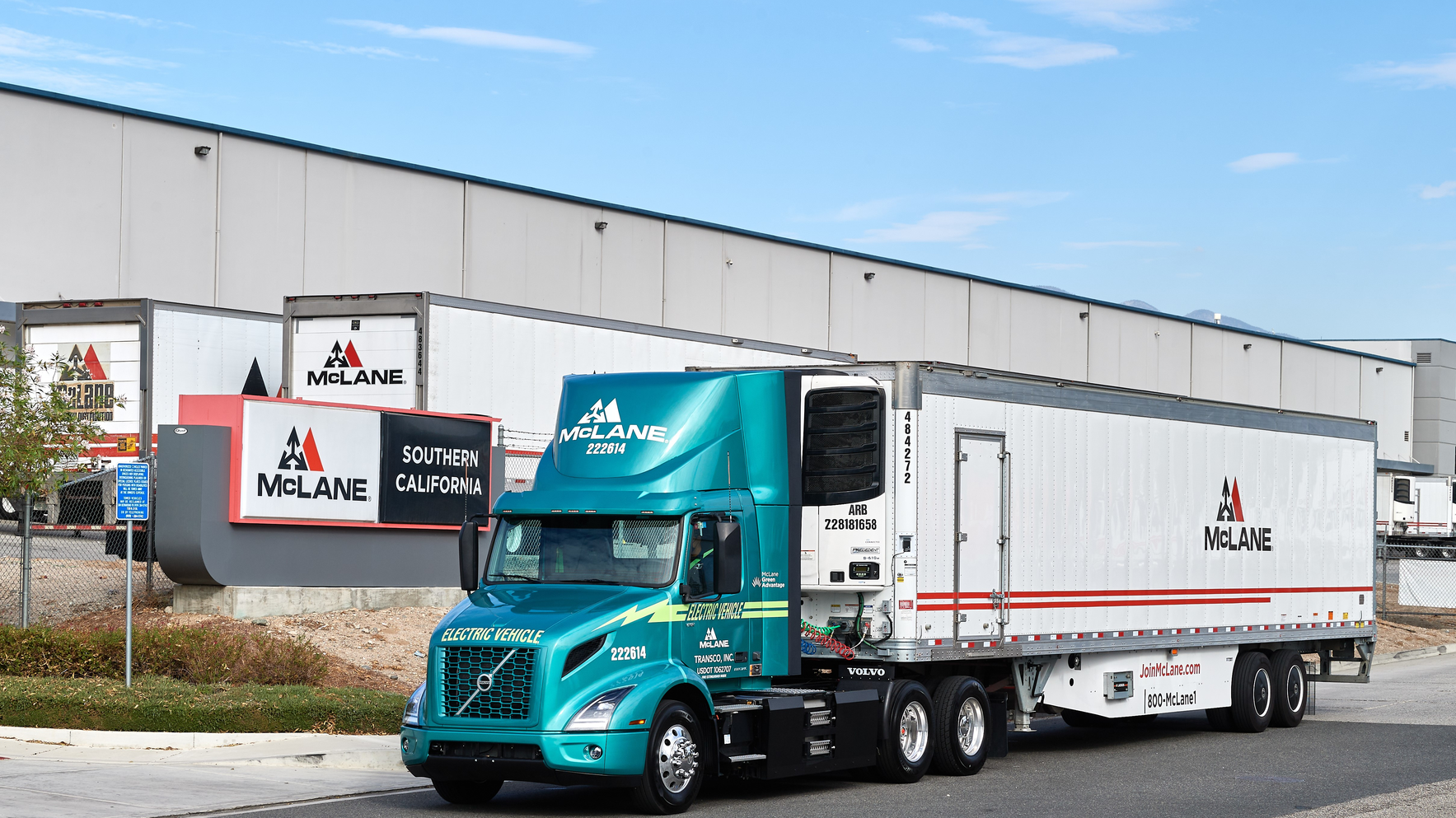 Mc Lane Company Taking Delivery Of Volvo Vnr Electric Truck 2 6303af61bb177