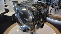 The new aftertreatment system eliminates the need for an EGR cooler, variable-geometry turbocharger, and active regens, according to Navistar. The new aftertreatment system eliminates the need for an EGR cooler, variable-geometry turbocharger, and active regens, according to Navistar.