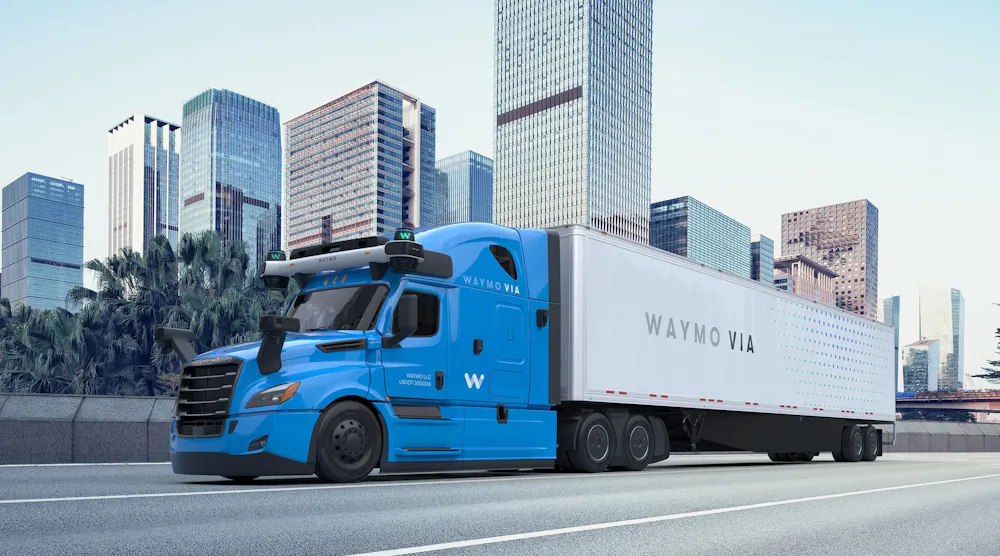 Waymo to test autonomous Cascadia on public roadways | FleetOwner