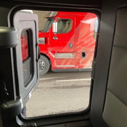 Side windows in the driver bunk give the 57X a more comfortable vibe. Side windows in the driver bunk give the 57X a more comfortable vibe.