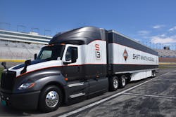 Navistar launched the S13 in the new International LH during an event at the Las Vegas Motor Speedway August 16.