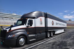 Navistar launched the S13 in the new International LH during an event at the Las Vegas Motor Speedway August 16. Navistar launched the S13 in the new International LH during an event at the Las Vegas Motor Speedway August 16.