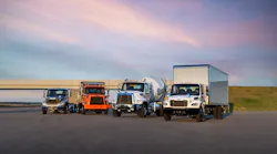 The Freightliner Plus Series features enhanced versions of its M2 and SD models.