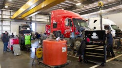 “We want to have different methodologies for accomplishing the same goals,” Cole Stevens said. “Not every fleet runs the exact same truck or the exact same kind of trailer. It’s the same with your driver force. Every individual is different and has different needs.” “We want to have different methodologies for accomplishing the same goals,” Cole Stevens said. “Not every fleet runs the exact same truck or the exact same kind of trailer. It’s the same with your driver force. Every individual is different and has different needs.”