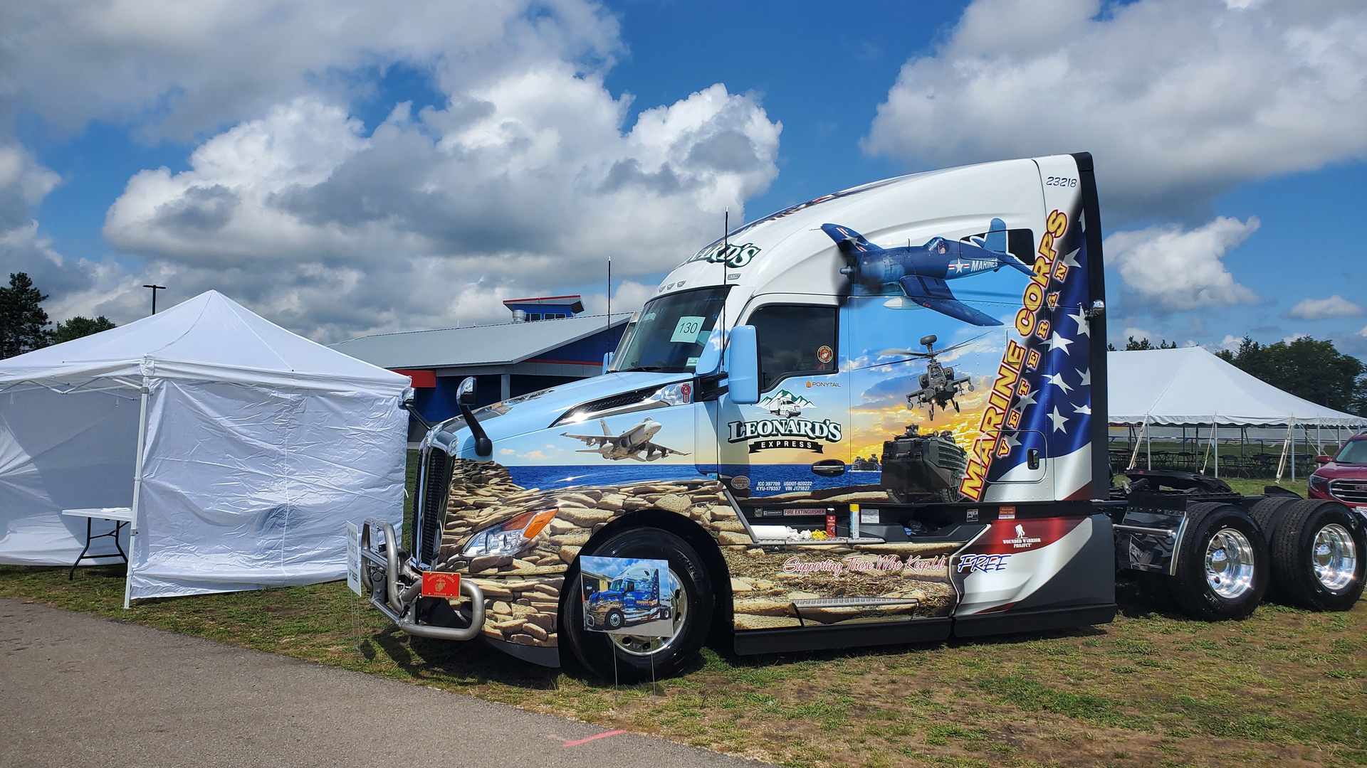 Leonard’s Express wins the ‘People’s Choice’ at Big Rig Truck Show