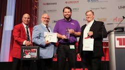 FedEx Freight technician Phillip Pinter became TMCSuperTech Grand Champion for the second time during the Sept. 25-26 competition in Cleveland. FedEx Freight technician Phillip Pinter became TMCSuperTech Grand Champion for the second time during the Sept. 25-26 competition in Cleveland.