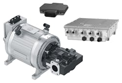 ZF’s electric power take-off system, eWorX. ZF’s electric power take-off system, eWorX.