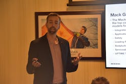 Tim Wrinkle, Mack Trucks' senior product manager of vocational and medium-duty trucks Tim Wrinkle, Mack Trucks' senior product manager of vocational and medium-duty trucks