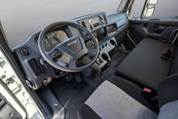 One notable interior update is an improved door panel and dash material for reduced squeaks and rattles on off-road job sites.