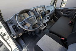 One notable interior update is an improved door panel and dash material for reduced squeaks and rattles on off-road job sites. One notable interior update is an improved door panel and dash material for reduced squeaks and rattles on off-road job sites.