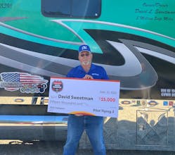 Grand-prize winner, Sweetman, is an Army veteran with over 50 years and 5 million miles behind the wheel. He is also a volunteer for the Trucking Buddy nonprofit, which educates schoolchildren about the industry.