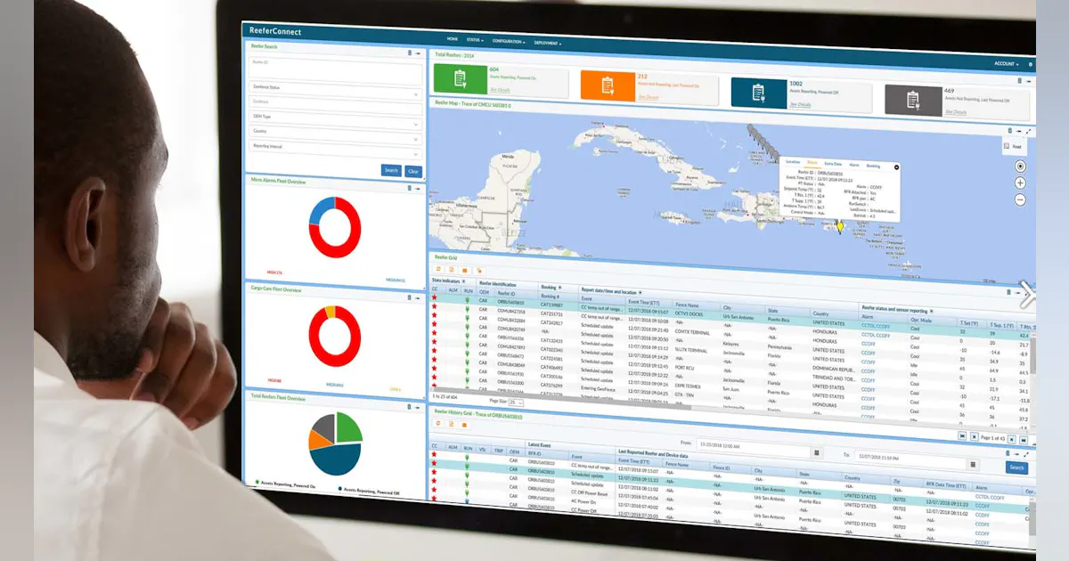ZIM selects Orbcomm’s ReeferConnect for refrigerated container ...