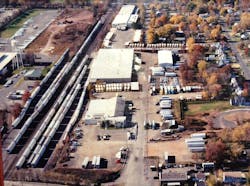 Dameo's 28-acre site in Bridgewater, New Jersey, features rail access with 200 railcar spots, and 150,000 sq. ft. for warehousing and packaging. Dameo's 28-acre site in Bridgewater, New Jersey, features rail access with 200 railcar spots, and 150,000 sq. ft. for warehousing and packaging.