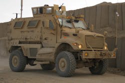 The Navistar MaxxPro Mine Resistant Ambush Protected vehicle The Navistar MaxxPro Mine Resistant Ambush Protected vehicle