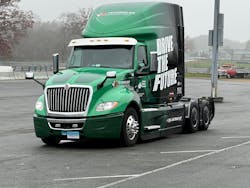 Jacobs' latest demo truck, a custom-built International LT625 tractor with an A26 diesel engine, will give fleets, drivers, industry associations, and OEMs the chance to experience Jacobs' CDA and ADT valvetrain technologies. Jacobs' latest demo truck, a custom-built International LT625 tractor with an A26 diesel engine, will give fleets, drivers, industry associations, and OEMs the chance to experience Jacobs' CDA and ADT valvetrain technologies.