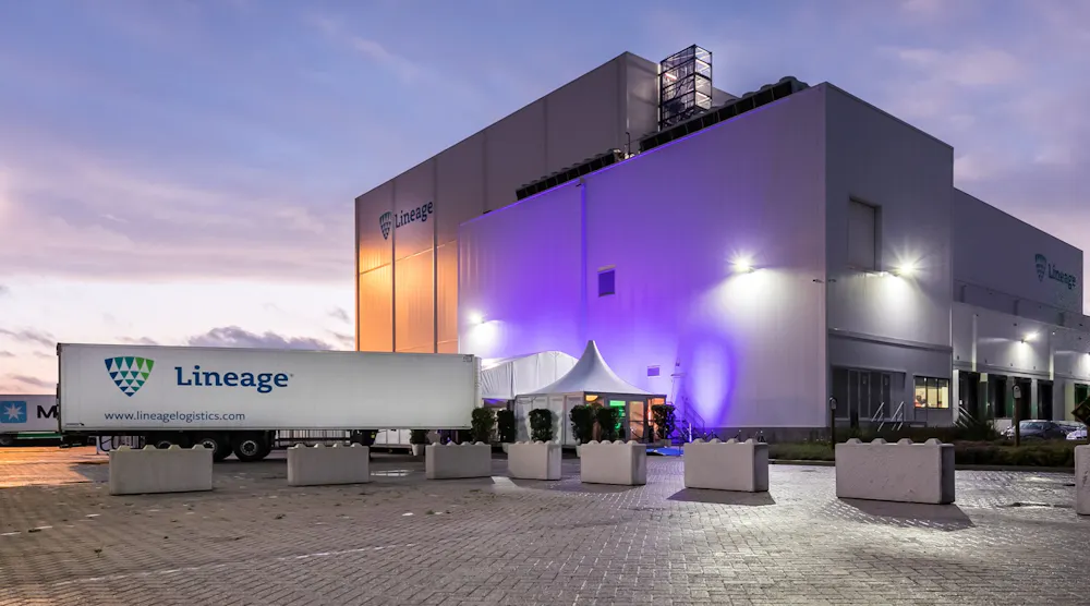 Lineage opens automated cold storage port facility in the Netherlands ...