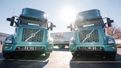 Ryder will utilize Volvo VNR Electric trucks to support logistics routes servicing Volvo Group assembly operations in Pennsylvania. Ryder will utilize Volvo VNR Electric trucks to support logistics routes servicing Volvo Group assembly operations in Pennsylvania.