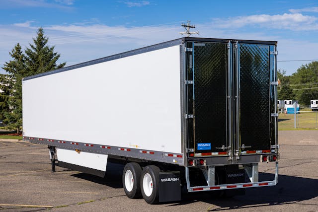 Stainless steel dry sales van