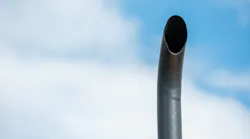 Diesel truck smoke stack