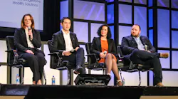 The 'Emerging Leadership Panel' at HDAD 2023 included (from left to right): Julie Alfermann, Jack Chung, Tanya Miracle, and CJ Biank.