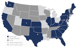 Bestpass toll coverage in the U.S. Bestpass toll coverage in the U.S.