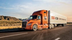 Navistar unveiled its International S-13 Integrated powertrain in 2022. Navistar unveiled its International S-13 Integrated powertrain in 2022.
