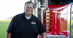 Wayne Hardee, owner-operator with Hardee Hauling in Harrington, Delware. Wayne Hardee, owner-operator with Hardee Hauling in Harrington, Delware.