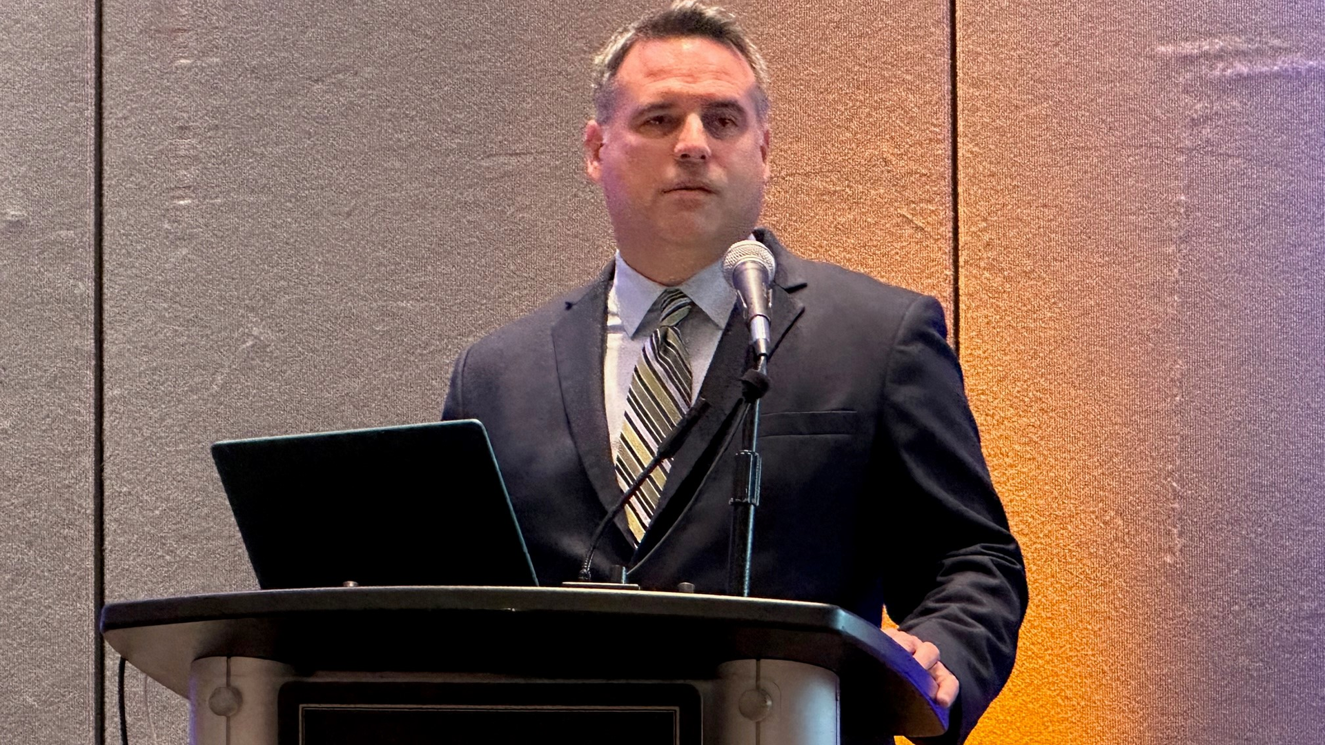 Beto Dantas, ConMet chief technology and innovation officer, at TMC 2023.