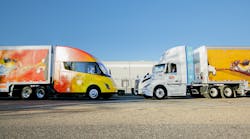 Frito Lay Modesto Tesla And Volvo Cng Trucks