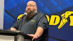 J.B. Hunt Transport driver Andrew Waits of Tacoma, Washington J.B. Hunt Transport driver Andrew Waits of Tacoma, Washington