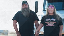 Team drivers Bryan and Nikki Larrea have been married for 18 years.