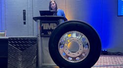 Karen Schwartz, B2B VP of marketing for Michelin North America, details the tire maker&apos;s new X Line Energy Z+ steer tire.