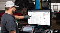 The SureTrack feature of Mitchell 1’s ProDemand allows users to narrow down the root cause of a fault based on historical data. The SureTrack feature of Mitchell 1’s ProDemand allows users to narrow down the root cause of a fault based on historical data.