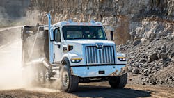 Western Star 47X dump truck Western Star 47X dump truck