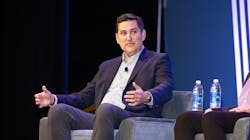 Knight-Swift CEO Dave Jackson speaks during Truckload Carriers Association's 2023 conference. Knight-Swift CEO Dave Jackson speaks during Truckload Carriers Association's 2023 conference.